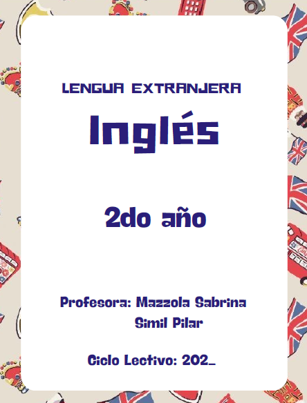 INGLES 2° AÑO