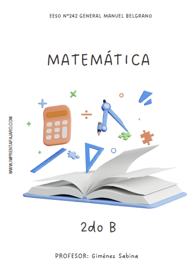 MATEMATICA 2° AÑO