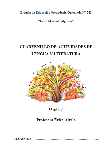 LENGUA Y LITERATURA 3° AÑO