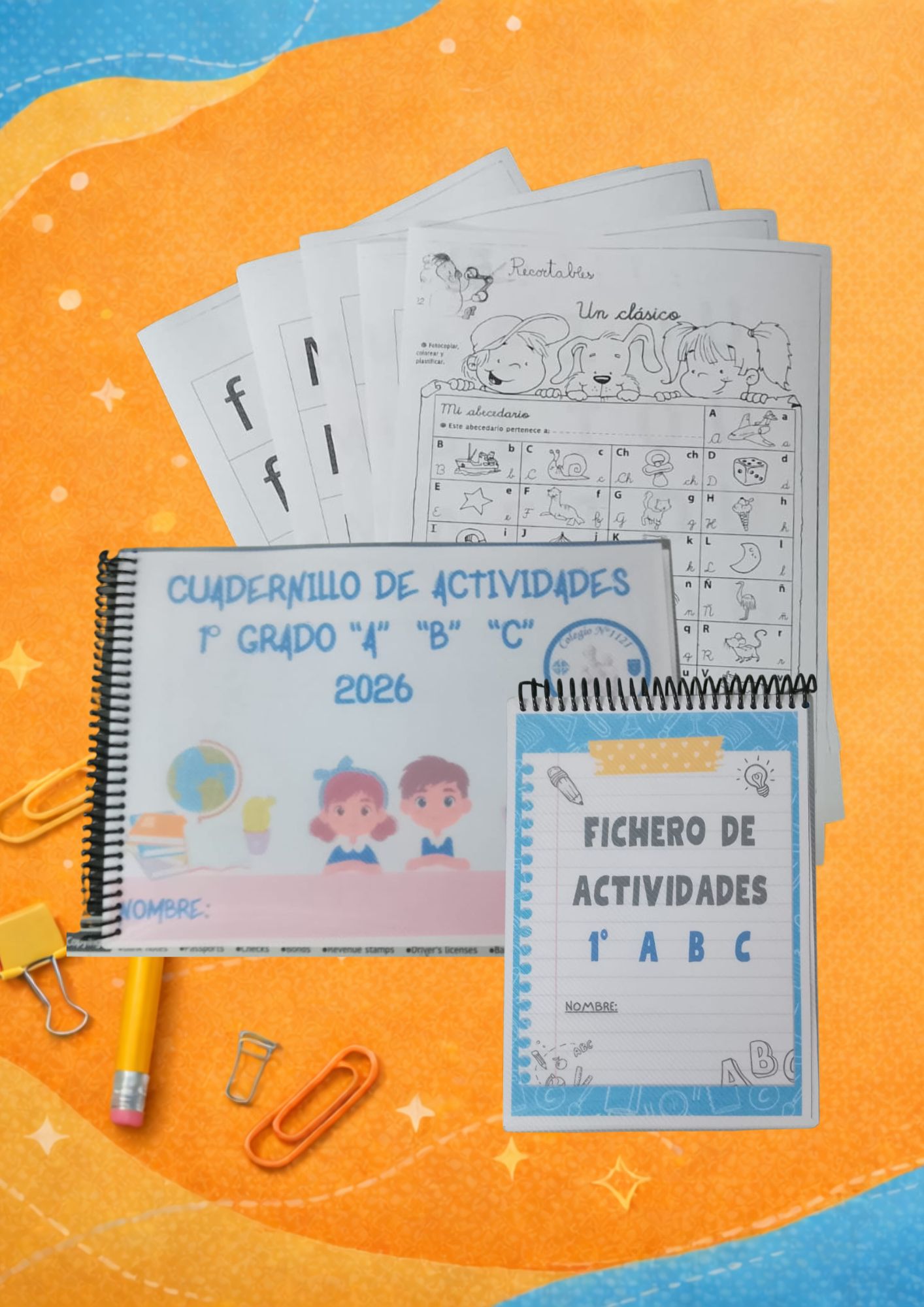 CUADERNILLO DE ACTIVIDADES 1° Grado