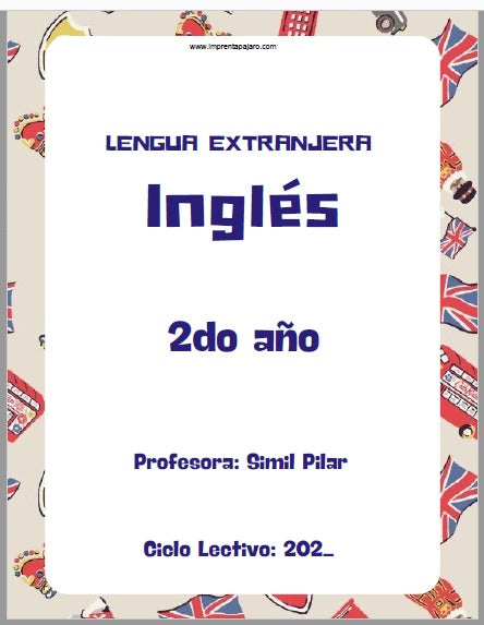 INGLES 2° Año