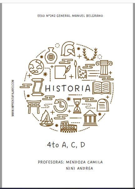 HISTORIA 4° AÑO