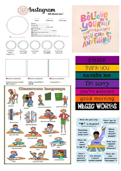 INGLES 1° año " A "