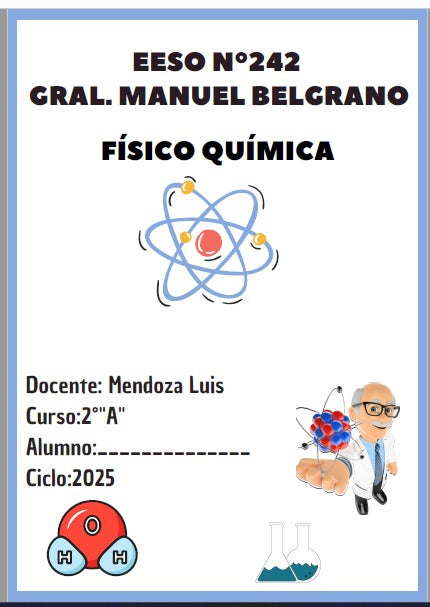 FÍSICO QUÍMICA 2° AÑO (Copia)