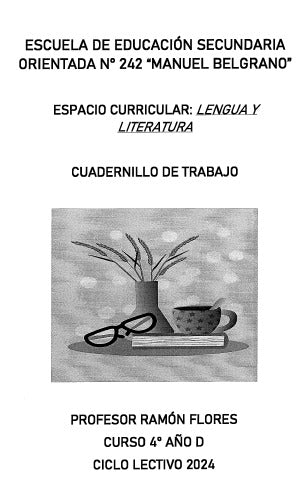 LENGUA Y LITERATURA 4° D