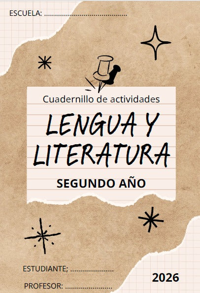LENGUA Y LITERATURA 2° AÑO