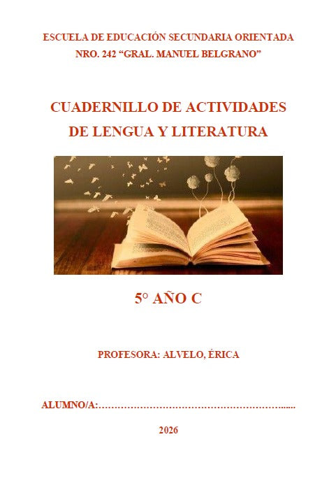 LENGUA 5° AÑO C