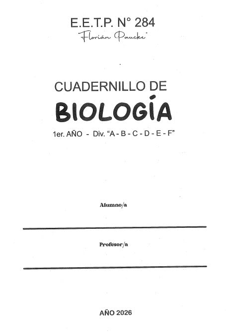 BIOLOGIA 1°
