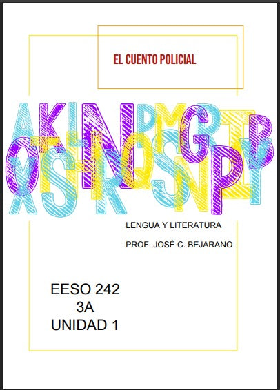 LENGUA Y LITERATURA 3° AÑO "A" UNIDAD 1
