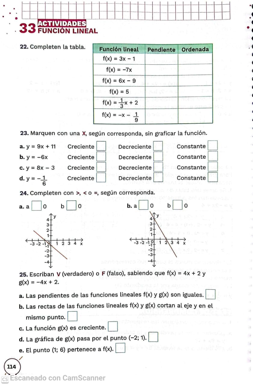 MATEMATICA 4° Año B