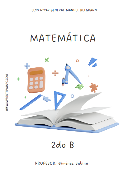 MATEMATICA  2° AÑO