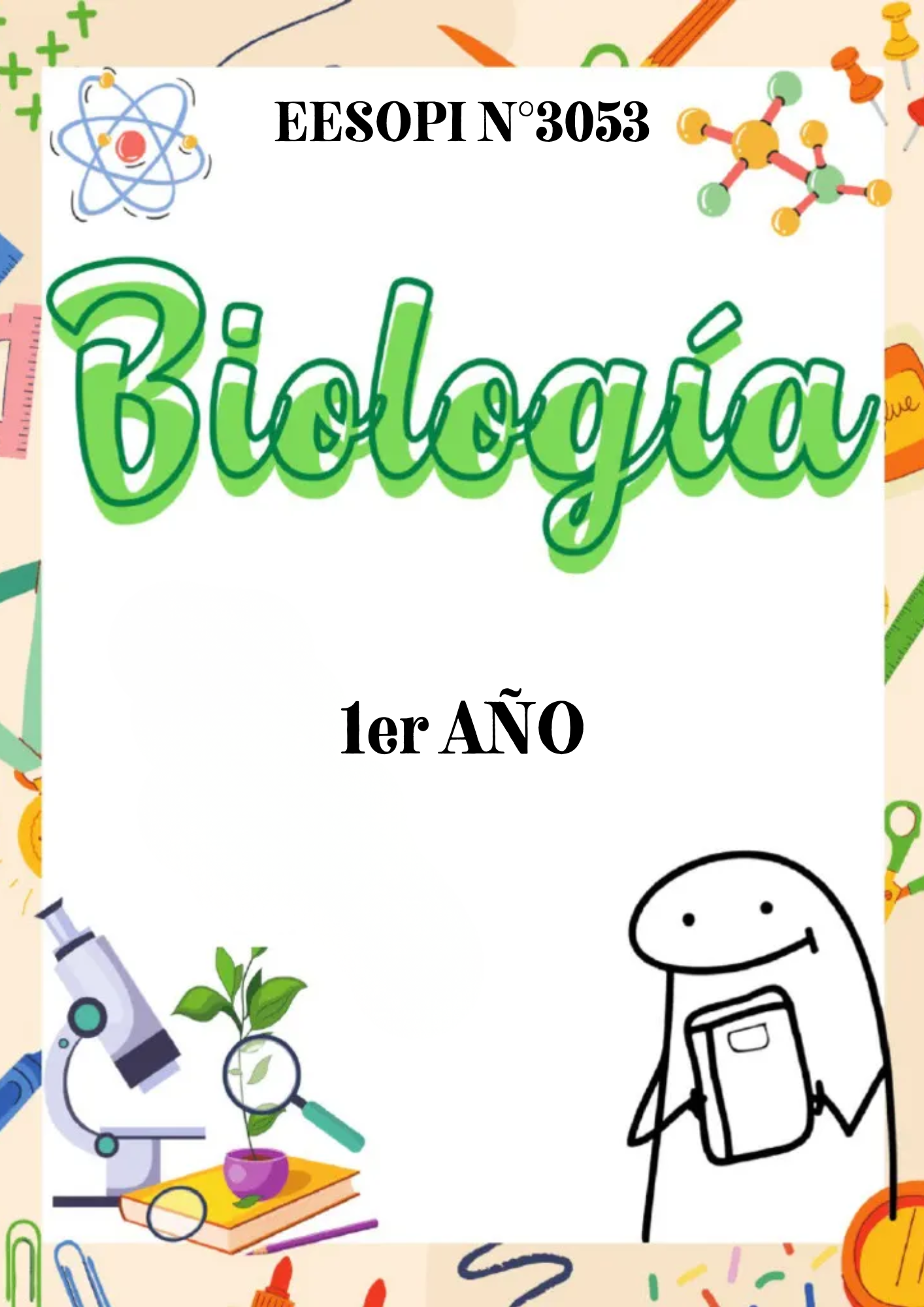 BIOLOGIA 1° año A B