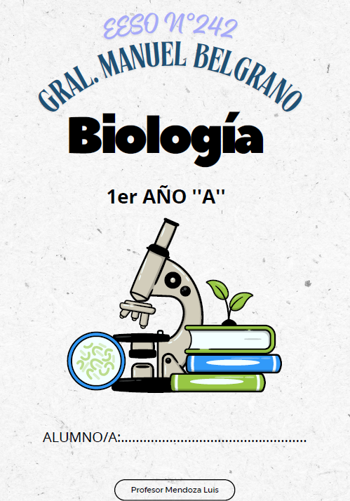 BIOLOGÍA  1° AÑO  A