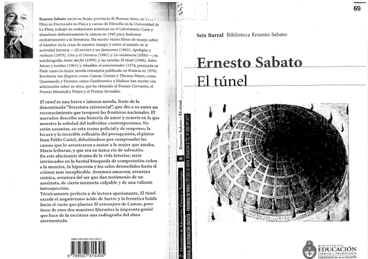 EL TÚNEL. ERNESTO SABATO 3° AÑO A y B