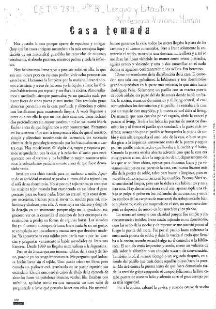 LENGUA CUENTOS 4° AÑO B