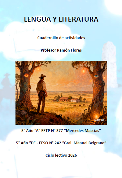 LENGUA Y LITERATURA 5° AÑO D