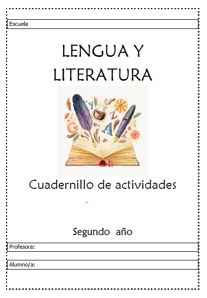 LENGUA Y LITERATURA  2° AÑO