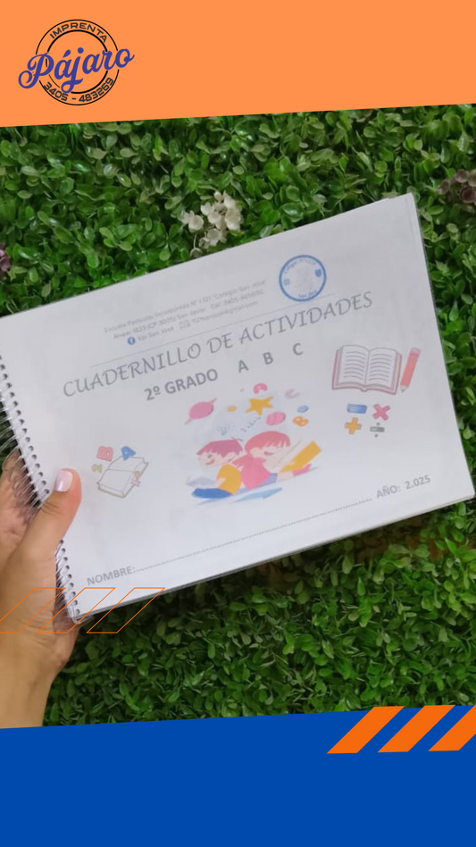 CUADERNILLO DE ACTIVIDADES 2° Grado