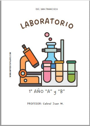 LABORATORIO 1° año