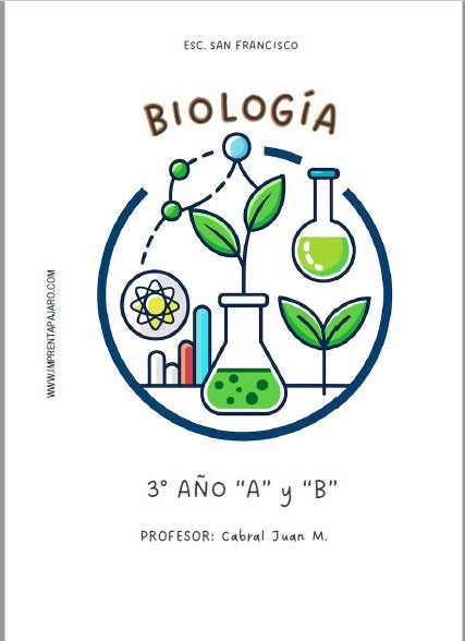 BIOLOGÍA 3° Año