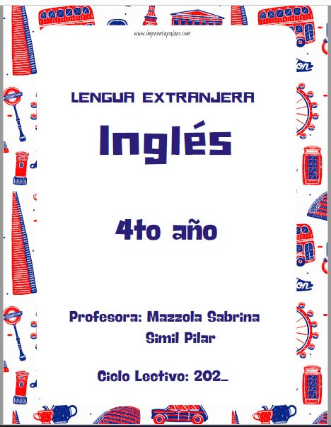 INGLES   4° Año