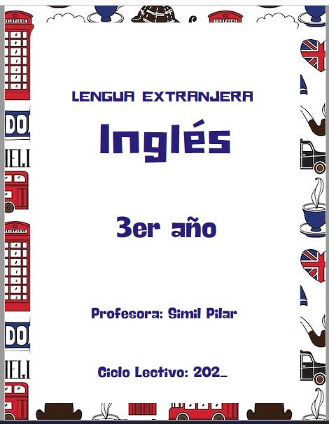 INGLES 3° AÑO