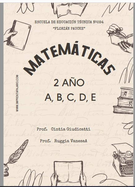 MATEMÁTICA  2° AÑO