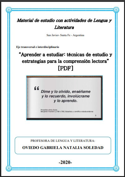 LENGUA Y LITERATURA 3° AÑO (Copia)