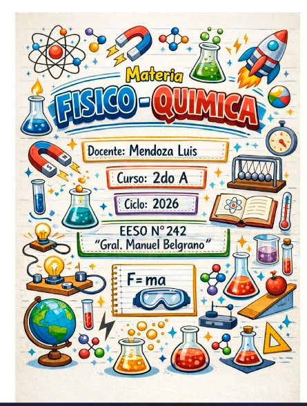 FÍSICO QUÍMICA  2° AÑO A