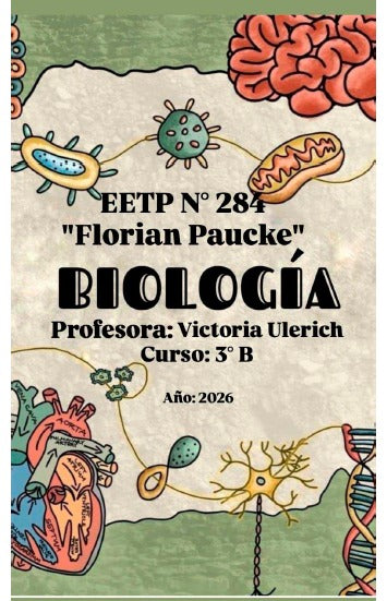 BIOLOGIA 3° AÑO