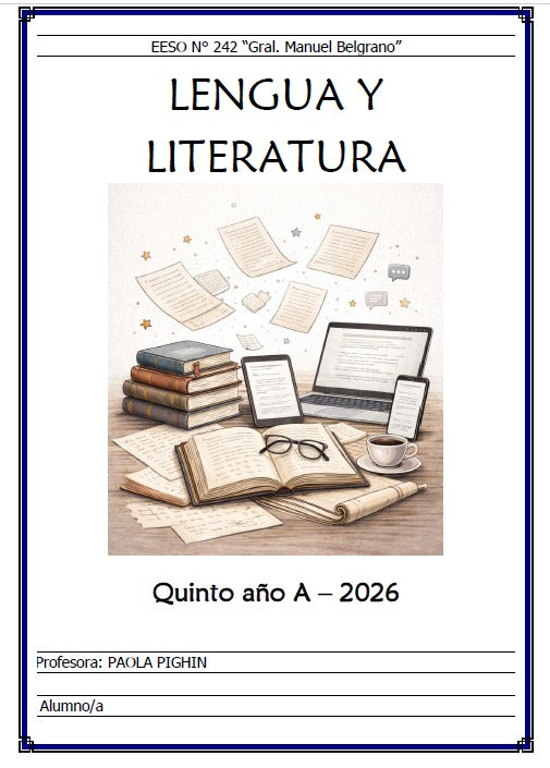 LENGUA  5° AÑO A