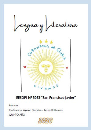 LENGUA Y LITERATURA   5 Año