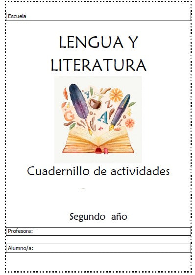 LENGUA Y LITERATURA 2° D