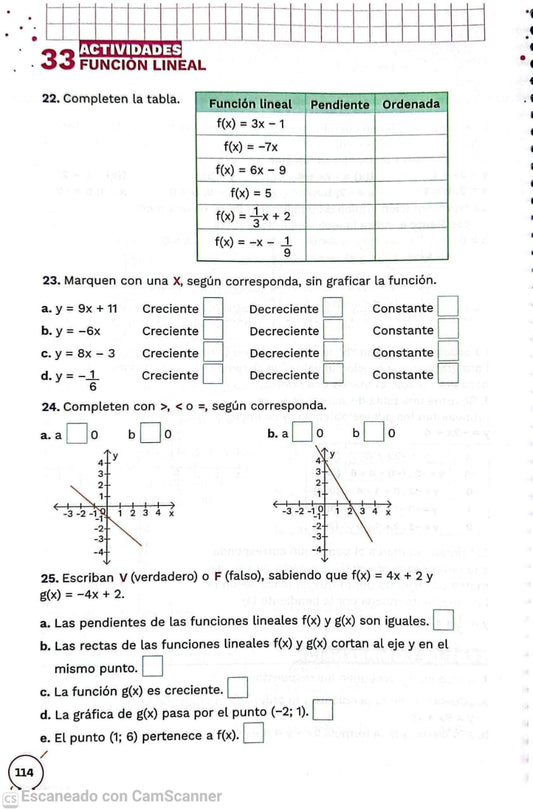 MATEMATICA  4° Año B