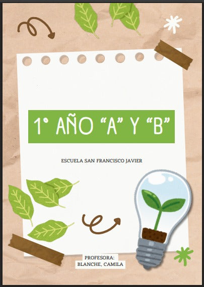 BIOLOGIA 1° año A B ( segundo material) 06/05/26