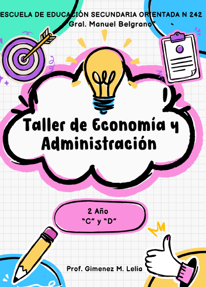 TALLER DE ECONOMIA  2° AÑO