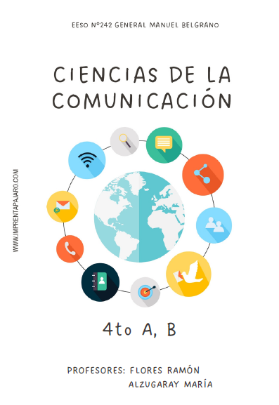 CIENCIAS DE LA COMUNICACIÓN  4° AÑO