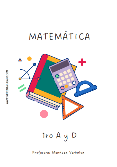 MATEMATICA 1° AÑO